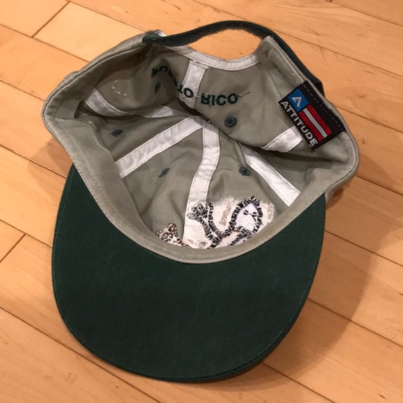 Men’s NWOT Puerto Rico baseball hat by Attitude - adjustable embroidered - Picture 5 of 6